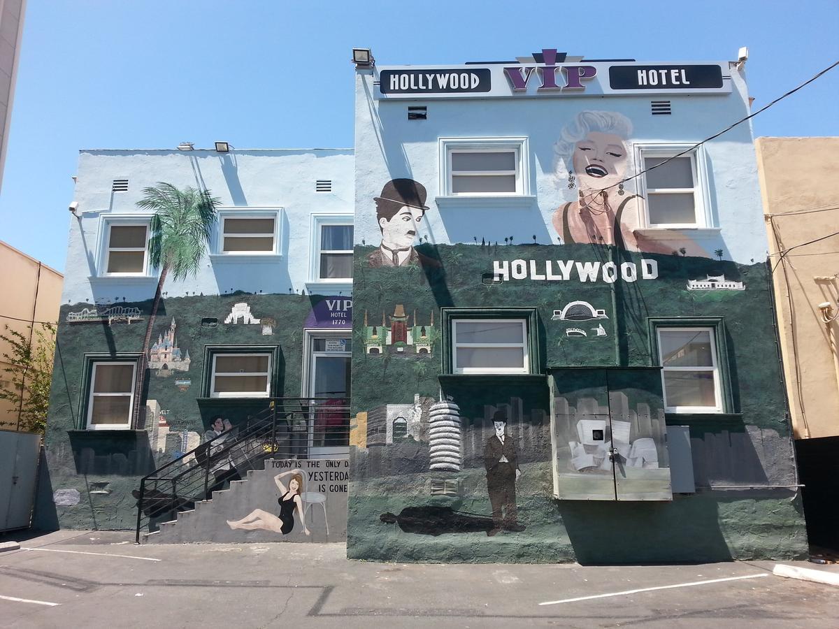 Hollywood Vip Hotel Los Angeles Exterior foto